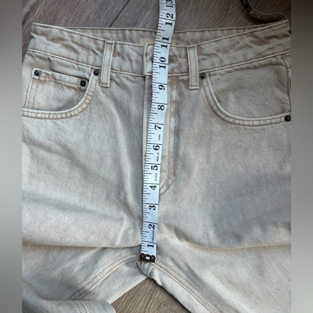 GRLFRND Melanie High Rise Boot Cut Jeans Denim Montana Wash Size 24 Made in USA - Picture 10 of 16